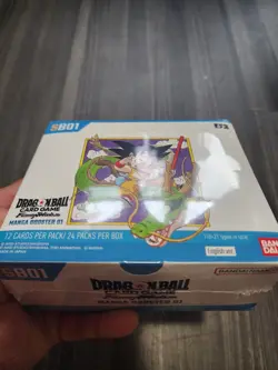 Bandai Dragon Ball Super Card Game Fusion World Manga Booster SB01 Box English - Image 2