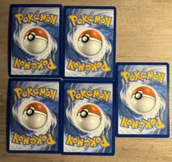 Pokemon TCG Modern Full Art Trainer Bundle of 5 cards English near mint - Image 2