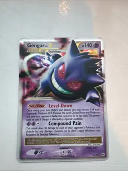 Pokemon Card - Gengar Lv.X Arceus 97/99 Holo Ultra Rare - Image 3