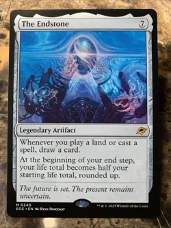 MTG TCG Edge of Eternities The Endstone 0240 Regular Mythic - Image 1