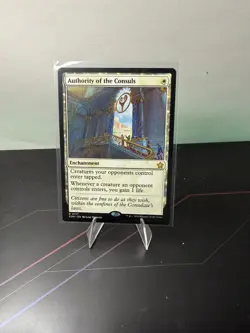 Authority of the Consuls 137 Rare Foundations Magic: The Gathering Near Mint - Image 1