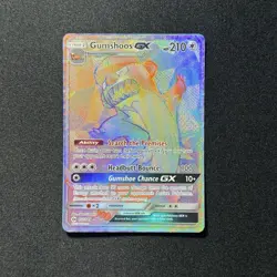 Pokemon TCG - Gumshoos GX 157/149 - Sun & Moon Base Secret Rainbow Rare NM/LP - Image 1