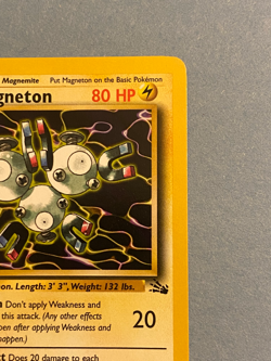 Magneton 26/62 Rare Fossil Pokemon Unlimited Near Mint - Image 4