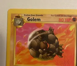 Golem 36/62 - Pokemon Fossil - Uncommon - LP NM Near Mint - Image 5