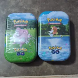 Pokemon TCG: Pokemon GO Mini Tin new ( 2 Tins ) Sealed - Image 1