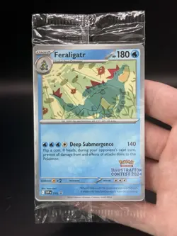 Pokemon TCG Illustration Contest 2024 - SVP213 SVP214 SVP215 x3 Promos Sealed - Image 1
