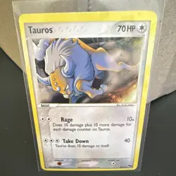 The Pokemon Company Tauros 005/017 POP Series 2 Rare Eng 70 HP Holo Basic - Image 1