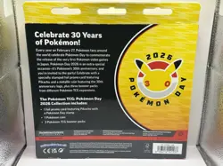 2026 Pokemon Day Collection Box - NEW (1 Promo, 1 Coin, 3 Boosters) - Image 3