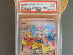 Pokemon Iono 269/193 Paldea Evolved Special Illustration Rare Full Art PSA 8 - Image 2