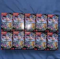 10x Pokemon TCG Chaos Rising Booster Bundle Factory Sealed - Image 1