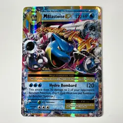 The Pokemon Company M Blastoise EX Ultra Rare Holo Mega EN 220HP 22/108 - Image 1