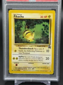 2000 Pokemon Promo Black Star #27 Pikachu Black Star PSA 10 - Image 2