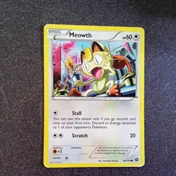 Meowth - 88/114 Steam Siege - Pokemon TCG - 2016 - Image 1