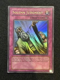 Solemn Judgment MRD-EN127 - Ultra Rare - 25th Unlimited Edition - LP - YuGiOh - Image 1