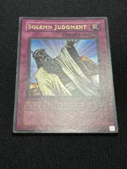 Solemn Judgment MRD-EN127 - Ultra Rare - 25th Unlimited Edition - LP - YuGiOh - Image 3