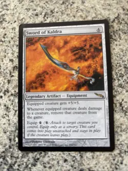 MTG - SWORD OF KALDRA - Mirrodin (R) LP - Image 1
