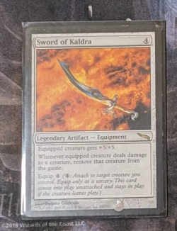 MTG - SWORD OF KALDRA - Mirrodin (R) LP - Image 1