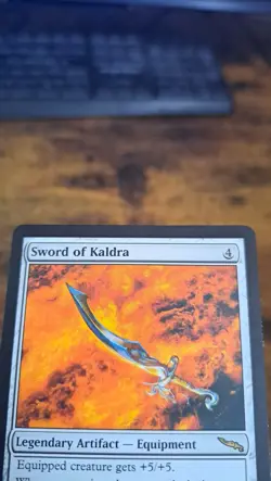 Sword of Kaldra ~ Mirrodin [ Magic MTG ] Rare - LP - Image 3