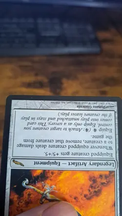 Sword of Kaldra ~ Mirrodin [ Magic MTG ] Rare - LP - Image 4