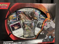 Pokemon Bloodmoon Ursaluna Ex Box | Factory Sealed - NEW !Sealed - Image 1