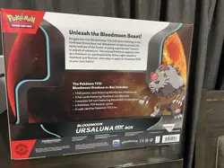 Pokemon Bloodmoon Ursaluna Ex Box | Factory Sealed - NEW !Sealed - Image 2