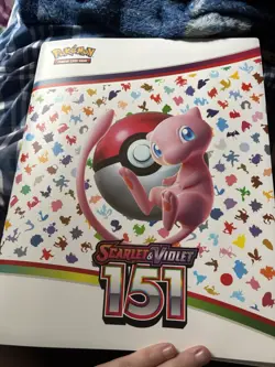 Pokemon Scarlet and Violet 151 Mew Binder - Binder Only - Image 1