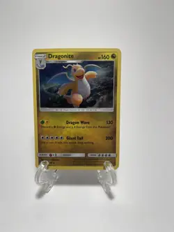 2017 Dragonite Sun & Moon 96/149 Cosmos Holo Rare Promo Pokemon TCG NM/LP - Image 1