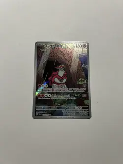 Pokemon Turtonator 146/142 SV07: Stellar Crown Illustration Rare Holo Card - Image 1
