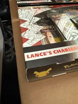 Pokemon TCG Celebrations Collection Lance's Charizard V Box New Sealed X2 MINT - Image 3
