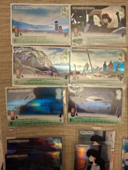 Score Inuyasha lot of 76 TCG RARE holo cards 2005 Anime Trading Cards Free Ship - Image 2