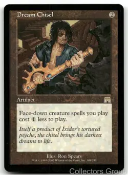 DREAM CHISEL 308 RARE ONSLAUGHT MAGIC: THE GATHERING LIGHTLY PLAYED - Image 1
