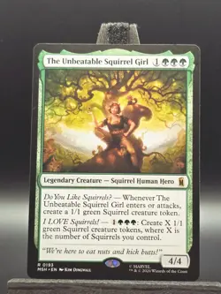 The Unbeatable Squirrel Girl Marvel Super Heroes NM MTG - Image 1