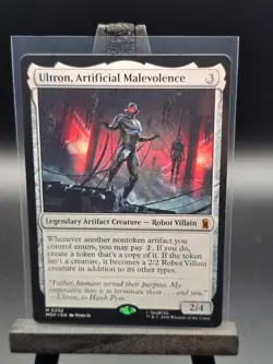 Ultron, Artificial Malevolence Marvel Super Heroes Regular NM MTG - Image 1