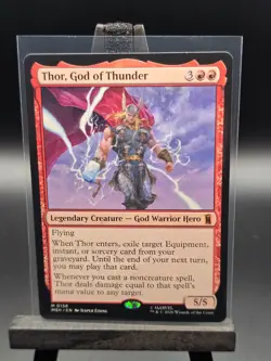 Thor, God of Thunder (Regular) Marvel Super Heroes NM MTG - Image 1
