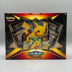Pokemon TCG Shining Fates Pikachu V Collection Box Brand New Factory Sealed - Image 1