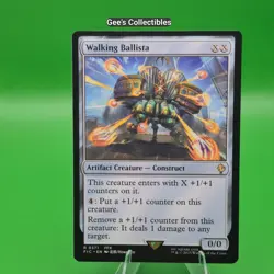Walking Ballista Commander: Artifact Creature - Construct - R 0371 FFX - Image 1