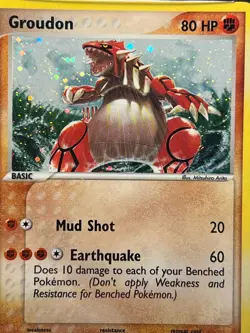 Pokemon Groudon -EX Hidden Legends Holo Secret Rare 102/101 - CGC 9.5 Mint+ - Image 4