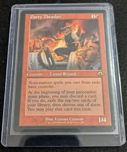MTG - Party Thrasher RETRO FRAME - Modern Horizons 3 - Pack Fresh!! - Image 2