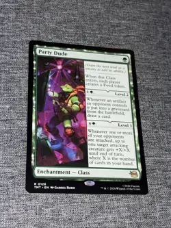 Party Dude 128 Teenage Mutant Ninja Turtles Magic the Gathering NM Non Foil - Image 1