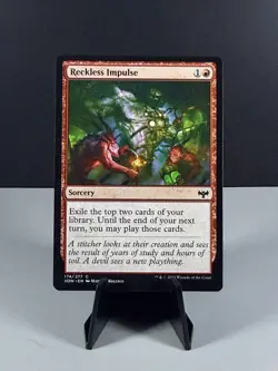 MTG Reckless Impulse x4 (Playset) - Innistrad: Crimson Vow (VOW) #174 NM - Image 1