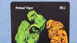 Primal Vigor (Borderless) Mtg Marvel Universe Eternal-Legal Regular MAR 81 M/NM - Image 2
