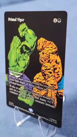 Primal Vigor (Borderless) Mtg Marvel Universe Eternal-Legal Regular MAR 81 M/NM - Image 4