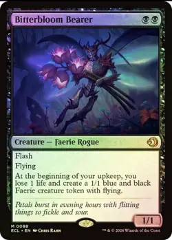 MTG FOIL Bitterbloom Bearer - Lorwyn Eclipsed #088 - Image 1