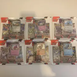 X18 Booster Packs Pokemon TCG Scarlet & Violet Paldea Obsidian Flames NEW - Image 1