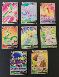 Pokemon 17-Card Full Art Lot - Sword & Shield Era (Raichu, Samurott, and more) - Image 3