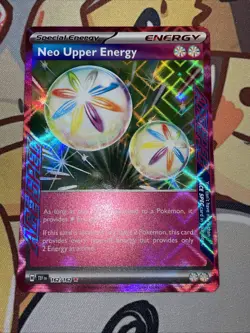 Pokemon TCG Neo Upper Energy SV05 Temporal Forces 162/162 Ace Spec - Image 1