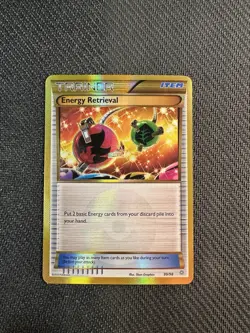 Energy Retrieval Secret Rare 99/98 Pokemon Ancient Origins Holo - Image 1
