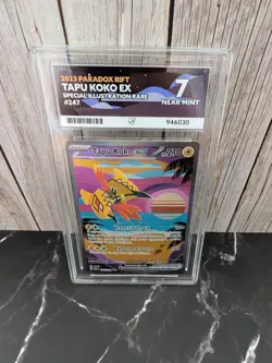 Pokemon TCG Tapu Koko Ex 247/182 Special Illustration Rare Paradox Rift Ace 7 - Image 1