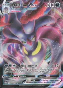 Malamar VMAX 122/192 Holo VMAX Rare Rebel Clash Pokemon Near Mint - Image 1