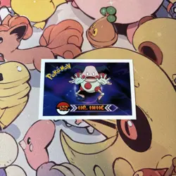 Mr. Mime #122 - 2022 Pokemon Indigo League Sticker Set (Peru) - Image 1